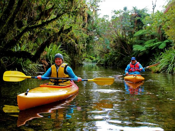explore secret rainforest waterways