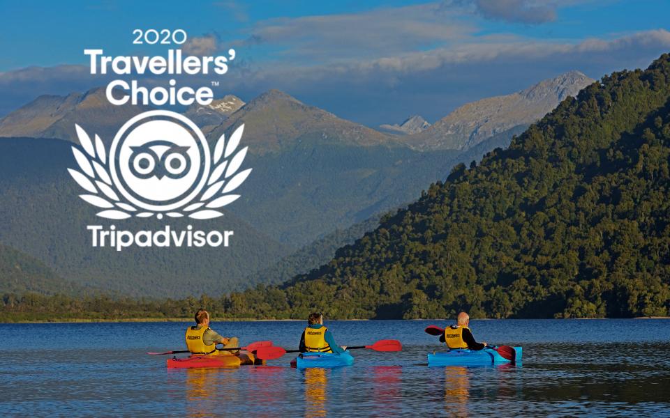 WIlderness Lodge Lake Moeraki received this prestigious award