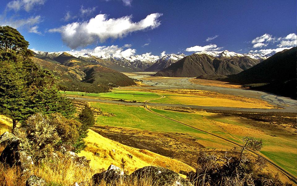 A working sheep farm and nature reserve in the heart of the South Island's Southern Alps