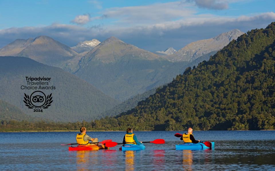 WIlderness Lodge Lake Moeraki received this prestigious award